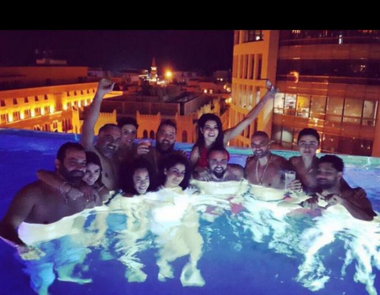 Rima Fakih and Wassim Salibi Celebrate Bachelorette with Family and Friends